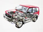 Toyota Land Cruiser Prado 90 5-Door 1996 года